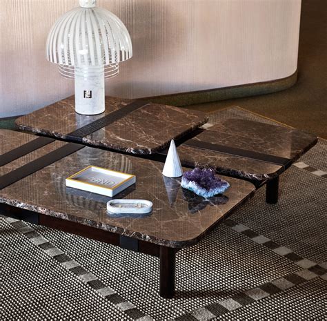 fendi coffee tables|Fendi casa side table.